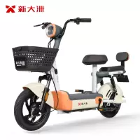 派乐/Palla电动车Q1 Plus时尚轻便电瓶车48V13Ah石墨烯电池小型电动自行车代步助力自行车 白色