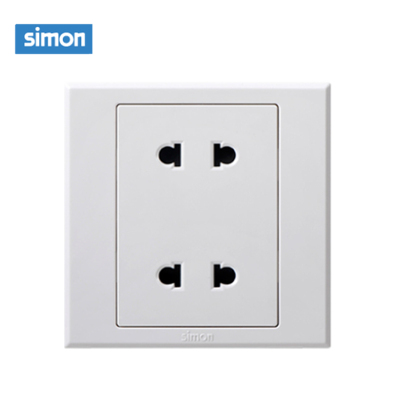 西蒙(simon) E3 插座开关插板86型开关插座面板 四孔插座