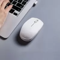 联想启天办公无线鼠标电脑鼠标白色