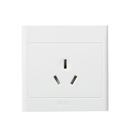 公牛 G09Z104明装插座墙壁面板三孔16A插座 86型电源插座 单位:个