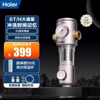 海尔(Haier)净水器 前置过滤器 家用全屋净化40微米精滤 实时水压监测 自来水过滤器 HPF37