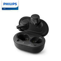 飞利浦(Philips) 蓝牙耳机 TAT1207 无线运动耳机 蓝牙5.2智能配对苹果华为手机 黑色