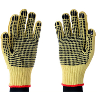 好员工 F004 7针芳纶点珠防切割手套 均码 1副