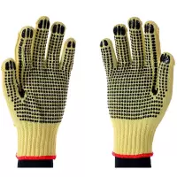 好员工 F004 7针芳纶点珠防切割手套 均码 1副