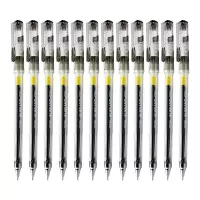 晨光(M&G) GP1150 全针管中性笔0.5mm黑色12支/盒 5盒装