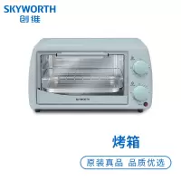 创维 电烤箱 K212A 800W 12L 旋钮控制 蓝色(台)