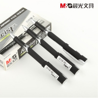 晨光(M&G)AGP65501磨砂杆子弹头中性笔拔帽款0.7mm黑色 12支/盒 5盒装