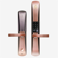 居安之家 安全1s 自动下滑盖 智能防盗指纹锁