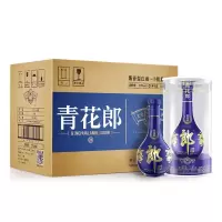 郎酒 青花郎 53度 陈酿高度白酒 酱香型 500ml*6瓶