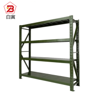 白寅 BY-HJ001-17 1700*600*2000货架 绿色(单位:个)