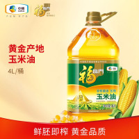 福临门黄金产地玉米油4L(单位:桶)