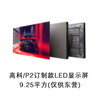 高科/P2订制款LED显示屏 9.25平方(仅供东营)