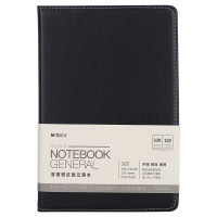 晨光 APY1BK78 32K/120页会议记录黑色皮面本 10本装