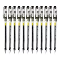 晨光 GP1150 0.5mm全针管中性笔黑色12支/盒 5盒装