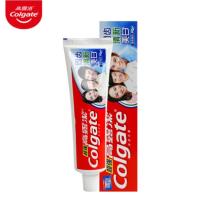 高露洁(Colgate)牙膏含氟防蛀清新口气口腔护理成人清爽薄荷牙膏 超强90g