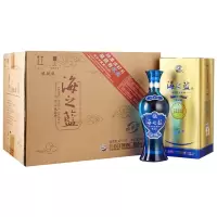 洋河(YangHe) 蓝色经典 海之蓝 42度 520ml*6 整箱装 浓香型白酒 口感绵柔[团购]
