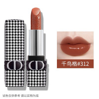 迪奥(Dior) 千鸟格口红(限量版)312缎光