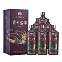 茅台集团 贵州酱酒 七窖 53度酱香型白酒500ml*6瓶 整箱装