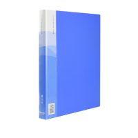 得力(deli) 5240资料册文件夹 40页/本 3个装 蓝色