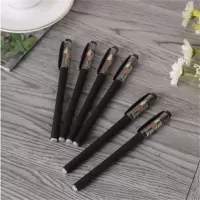 得力(deli)盖帽式中性笔 一支 0.5 12支装
