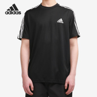 Adidas/阿迪达斯正品短袖T恤男子2021春新款休闲百搭运动服GM2105