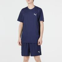 puma彪马男装 2022春季新款运动服户外跑步健身休闲透气短袖T恤衫