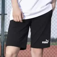PUMA彪马短裤男裤 2022春款运动裤户外舒适训练休闲裤子时尚潮流宽松跑步健身棉质五分裤