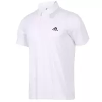 Adidas阿迪达斯男装跑步速干POLO衫休闲短袖运动T恤CV8321 C