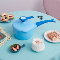 卡特马克(Cate Maker) 16cm鲸鱼辅食锅奶锅-海洋蓝