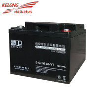WAHL 科华技术(KELONG)6-GFM-38-YT 12V38AH 精卫免维护UPS电源阀控式铅酸蓄电池 单位:个