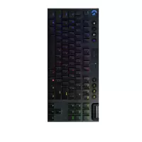 罗技(logitech)G913 TKL 机械键盘 无线蓝牙双模 矮轴 无数字键盘 C轴(类青轴)