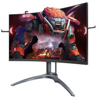 冠捷(AOC) AG323QCX2 爱攻Ⅲ AG323系列 31.5英寸 1500R曲面屏吃鸡游戏电竞冠捷显示器 2K