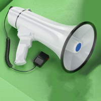 K02 白色 手持扩音器 赠喊话手咪、锂电池