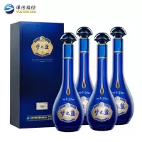 洋河 蓝色经典 浓香型白酒 梦之蓝 梦六+ 40.8度 550ML/ *4整箱装