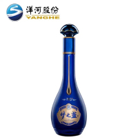 洋河 梦之蓝 梦六+ 40.8度 550ML/ 单瓶装 蓝色经典 浓香型白酒