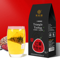 谯韵堂 红豆薏米茶 75g/盒 三角包茶 赤小豆红豆薏苡仁湿茶茶包 10盒装