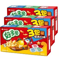 Orion 好丽友 好多鱼3包装混合口味99g*3盒零食网红休闲食品追剧小零食(新老包装随机发)
