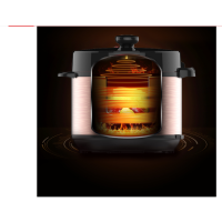 美的(Midea) 电压力锅5L双内胆MY-CS5018P家用定时预约底盘加热一键排气70kpa压力PCS5018P