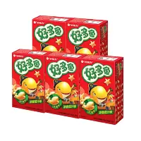 orion 好丽友 好多鱼浓香茄汁味33g*5盒装膨化非油炸食品儿童小零食办公室充饥酥脆点心