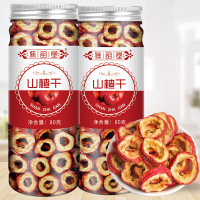 谯韵堂 山楂片80g/罐装 无籽山楂干 山楂片 山楂干 无核山楂 10罐装
