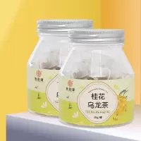 谯韵堂 桂花乌龙茶 30g/罐装 三角包款 桂花甘草乌龙 10罐装