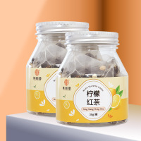 谯韵堂 柠檬红茶 30g/罐装 柠檬红茶叶柠檬茶调味茶 10罐装