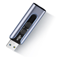 爱国者(AIGO)U盘U335 128G USB3.0 金属推拉款(单位:个)