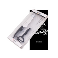 京瓷(KYOCERA)经典多功能陶瓷刀2件套FKJS140CWHCP10-BK(黑色)