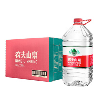 农夫山泉 饮用天然水4L 透明装矿泉水4L*4桶 整箱