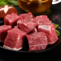 新鲜 现杀 黄牛肉