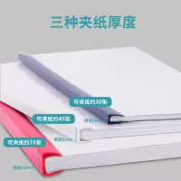 得力(deli)5531 A4彩色抽杆夹文件夹拉杆夹( 5个/包,10包起订) 1包