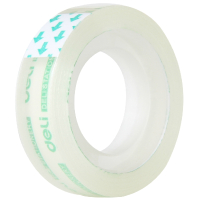 得力(deli)30011透明小胶带120卷/1组