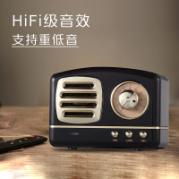 现代HYUNDAI 便携复古怀旧迷你音箱&收音机M11黑色