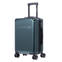 锐步(REEBOK) 20寸直纹款拉杆箱RB052020-5G墨绿色